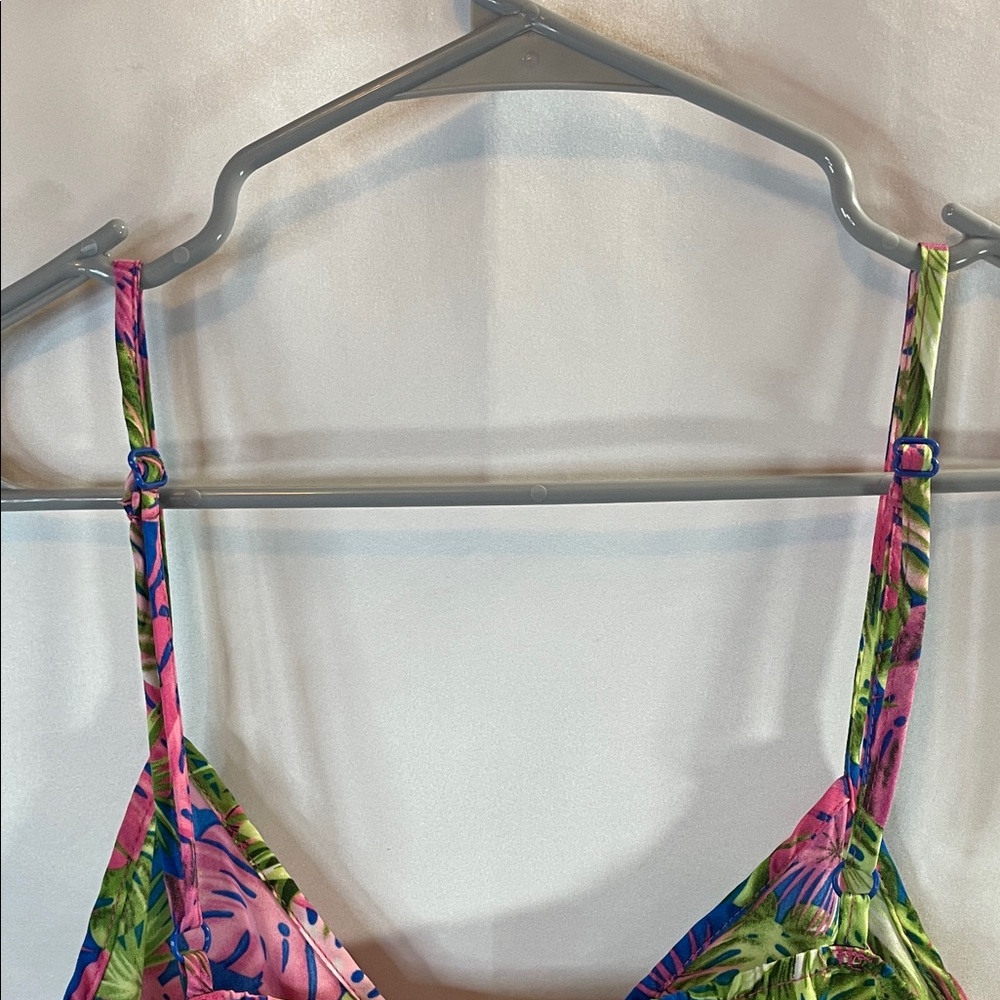 Sans Souci Tropical Leaf Print Jumpsuit - Picture 7 of 12